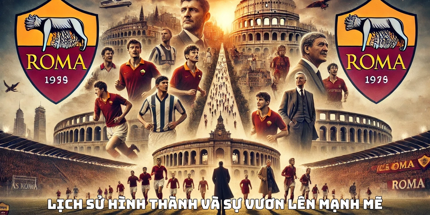 Lịch sử hình thành AS Roma và sự vươn lên mạnh mẽ